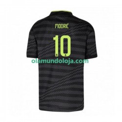 Camisola Real Madrid Modrić 10 Homem Equipamento Terceiro 2022-2023 Manga Curta